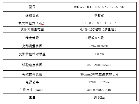 數(shù)顯單臂式電子拉力試驗(yàn)機(jī)